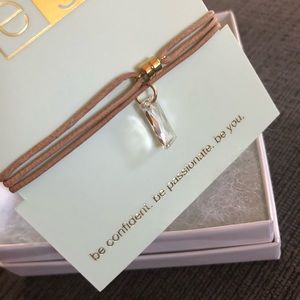 White Adjustable Crystal Necklace/Bracelet